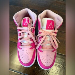Nike Kids Pink High-Top Sneakers